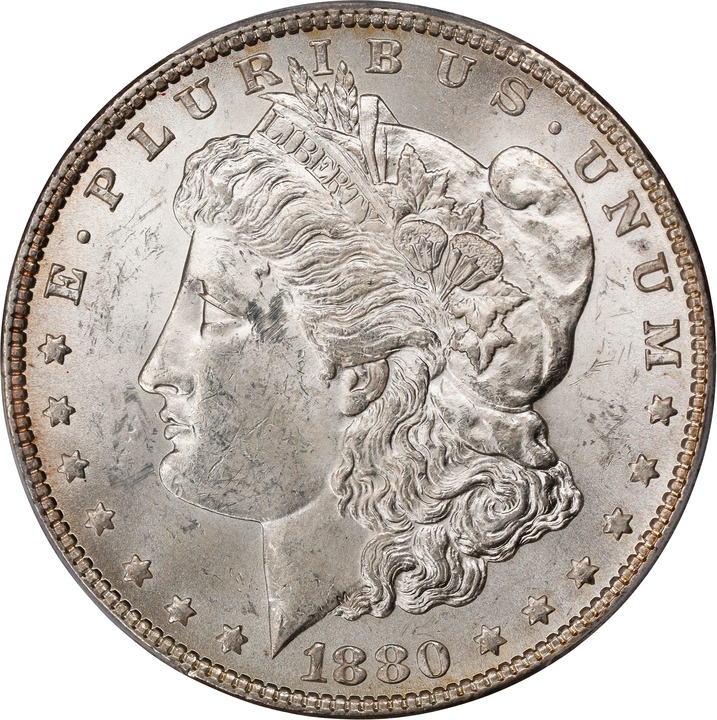 1880-O $1 MS62 thumbnail 3
