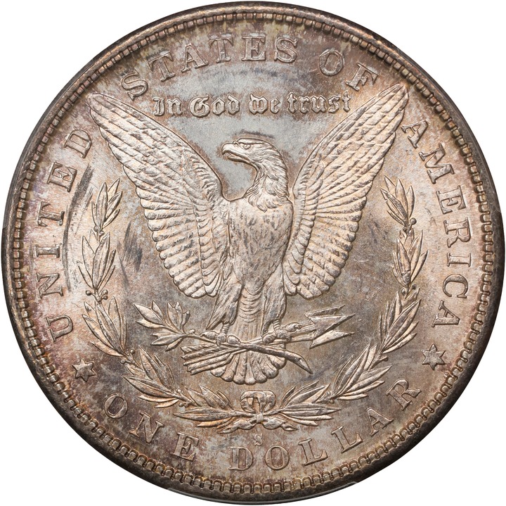 1880/79-S $1 MS65 CAC thumbnail 2
