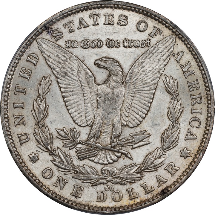 1882-CC $1 AU58 thumbnail 2