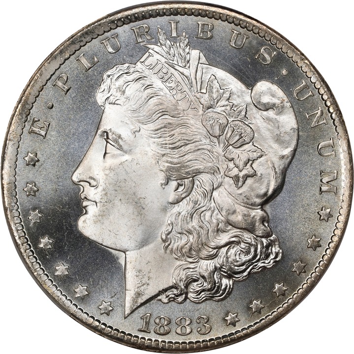 Image for 1883-CC $1  MS PL MS67 PL