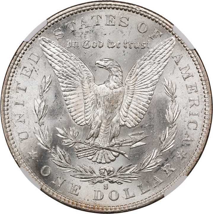 1883-S $1 MS64 thumbnail 2