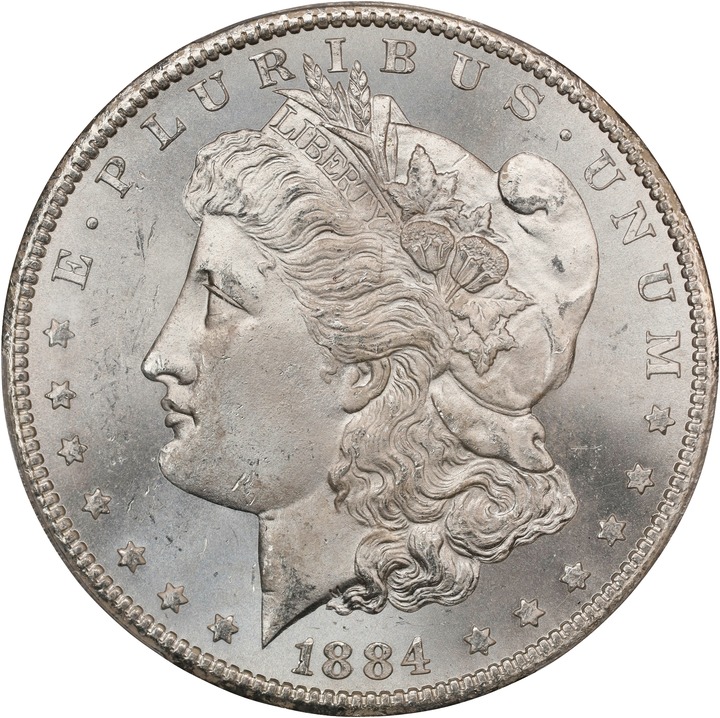 Image for 1884-CC $1 MS66 CAC