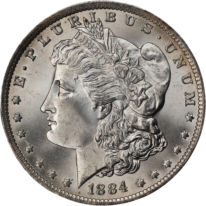 1884-O $1 MS68 CAC thumbnail 3