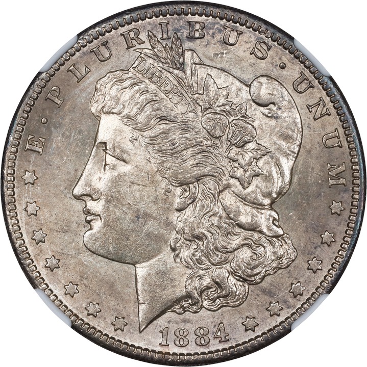 1884-S $1 F15 CAC thumbnail 22