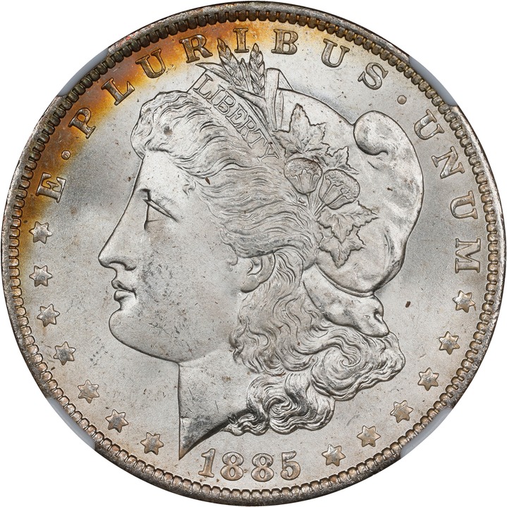 1885-O $1 MS67 CAC thumbnail 3