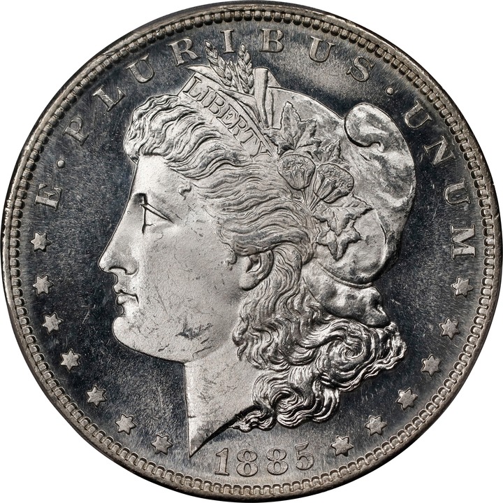 Image for 1885-S $1  MS PL MS66 PL CAC
