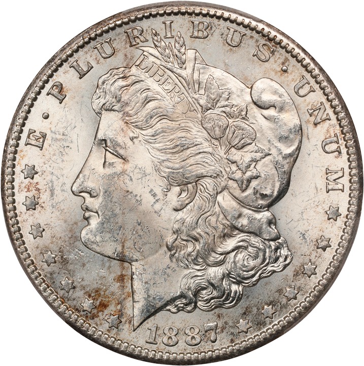 1887-S $1 MS63 thumbnail 5