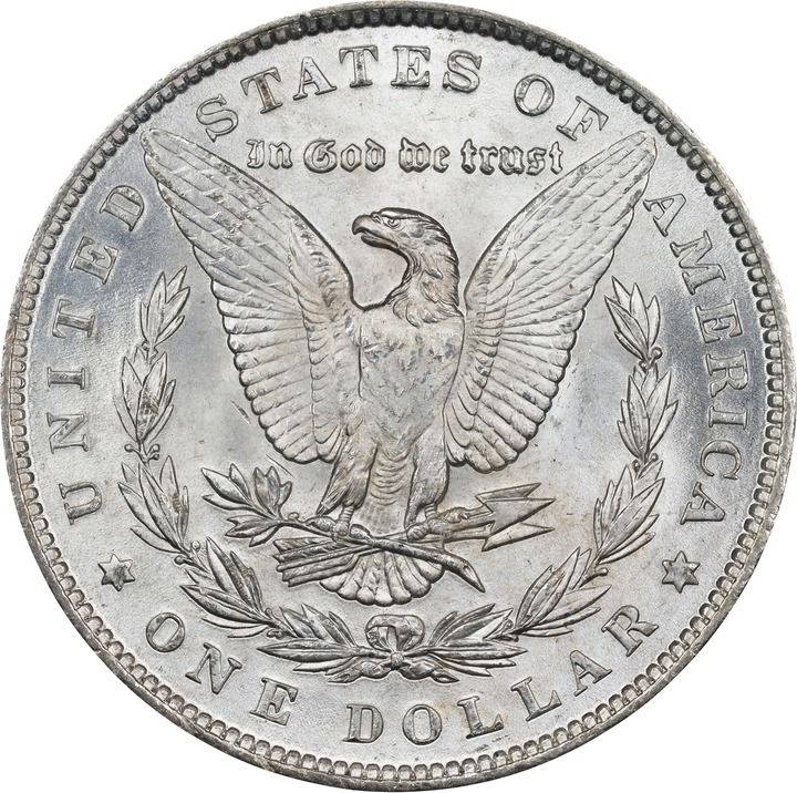 1888 $1 MS66 thumbnail 2