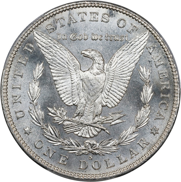 1888-S $1 MS65 CAC thumbnail 2