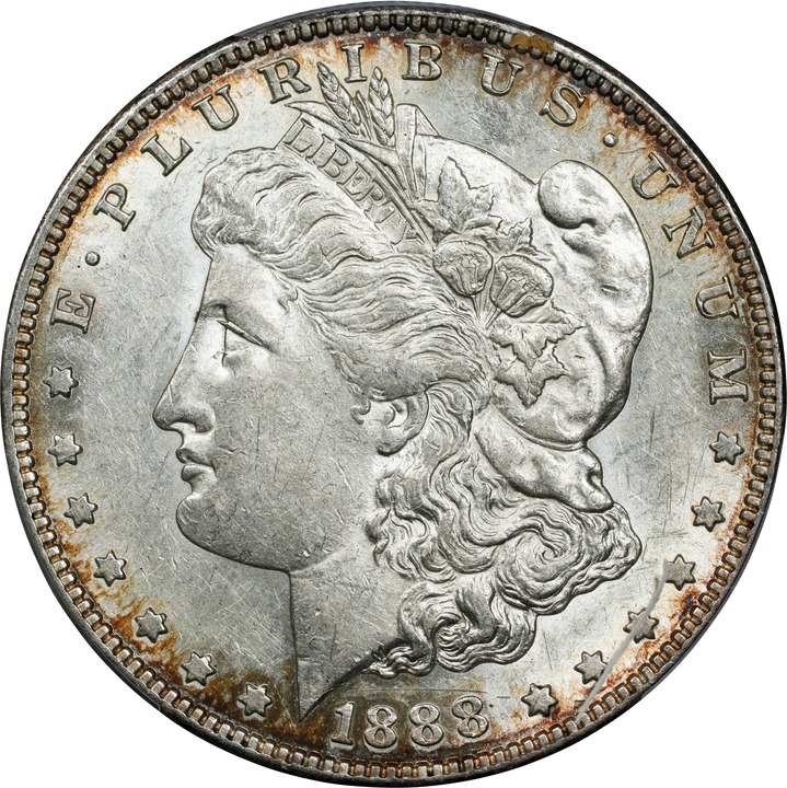 Image for 1888-S $1 AU53