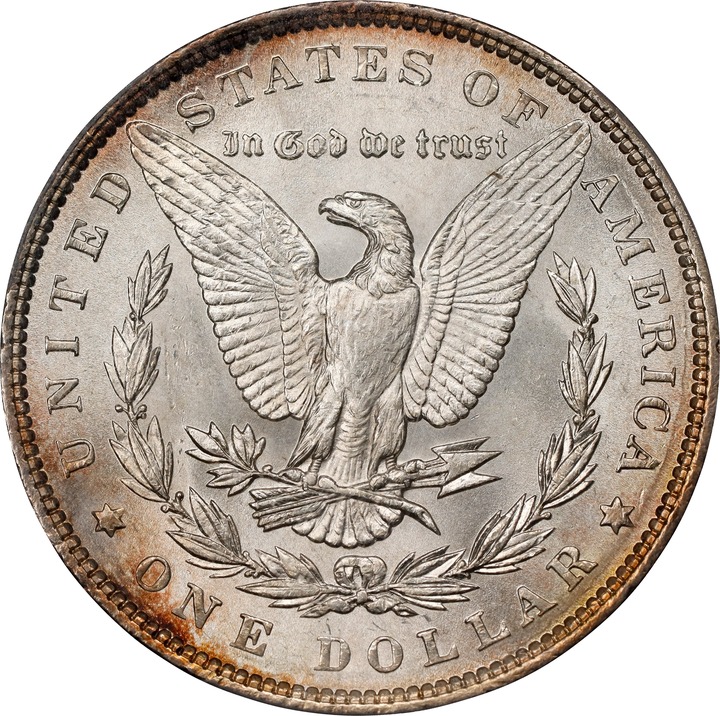 1890 $1 MS66 thumbnail 2