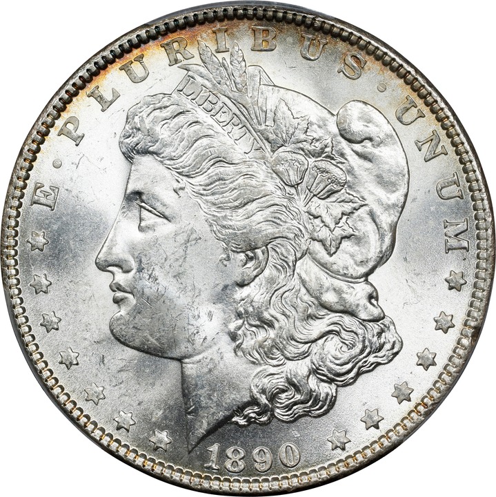 1890 $1 AG3 CAC thumbnail 22