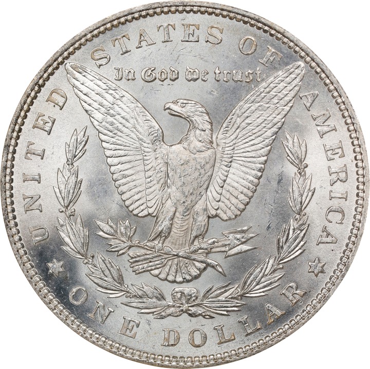 1890 $1 MS64 thumbnail 2