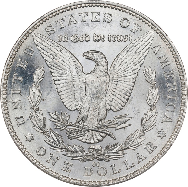 1890-CC $1 MS63 CAC thumbnail 2
