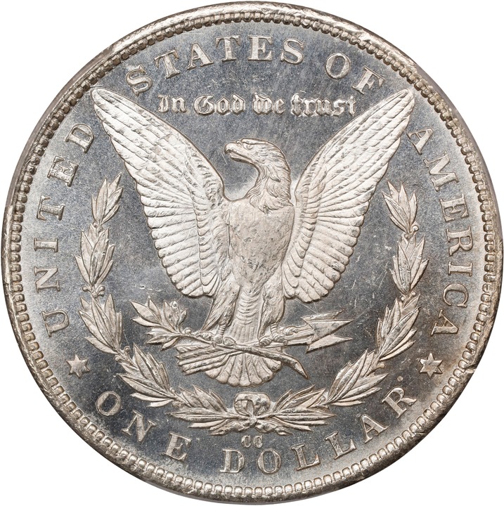 1890-CC $1  MS PL MS65 PL CAC thumbnail 2