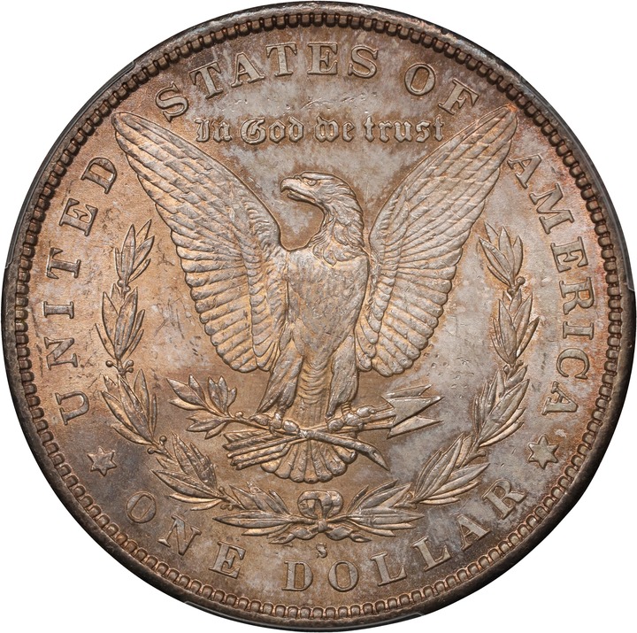 1890-S $1 MS63 CAC thumbnail 4