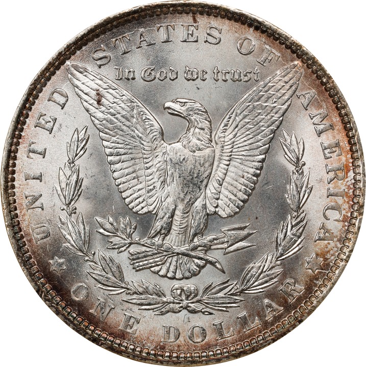 1891 $1 MS64 thumbnail 4