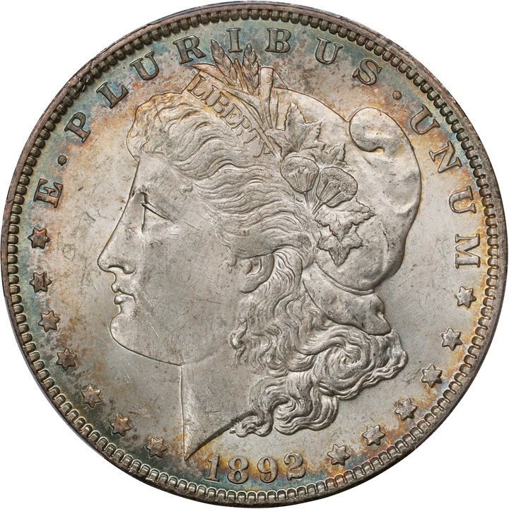 1892 $1 AG3 CAC thumbnail 23