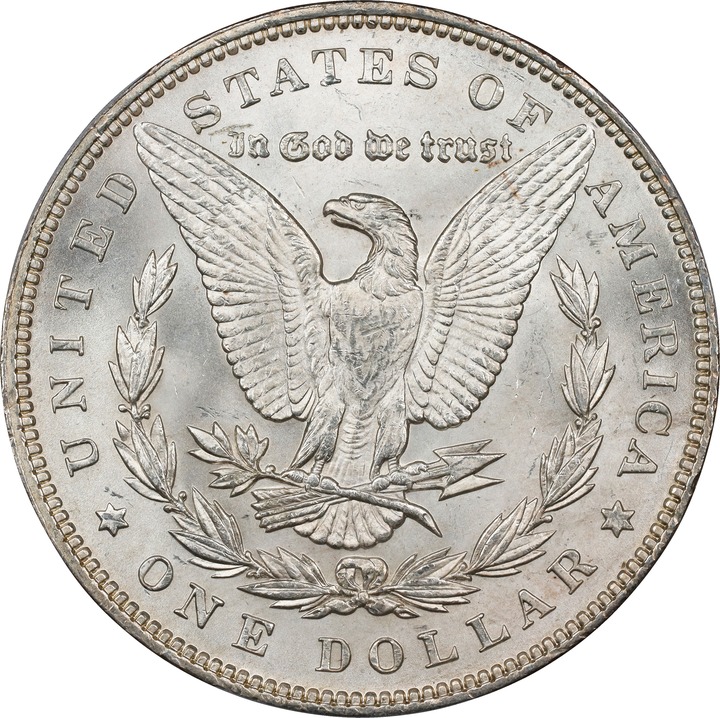 1892 $1 MS63 thumbnail 4