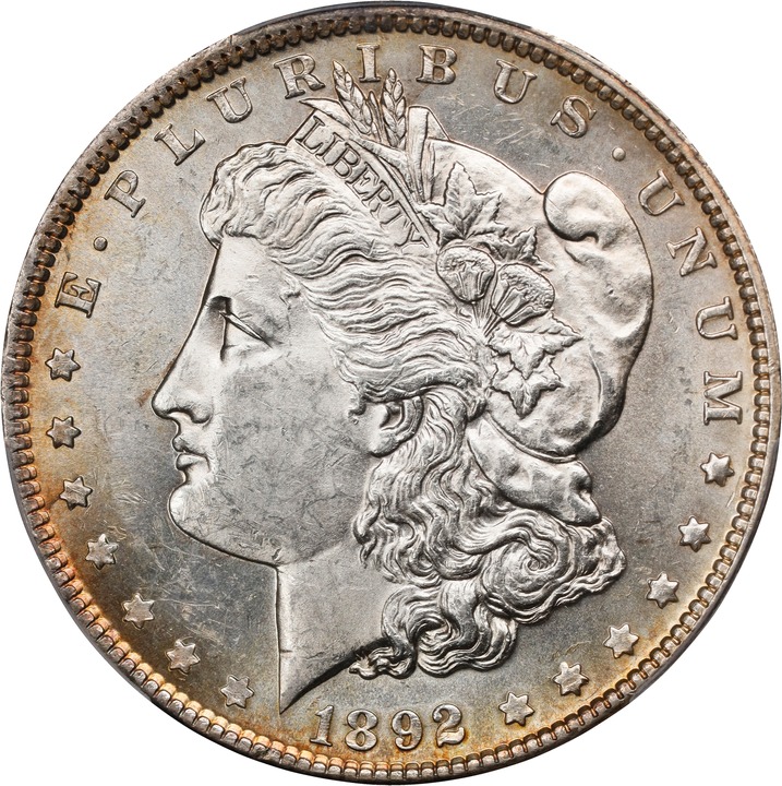 Image for 1892 $1 MS62