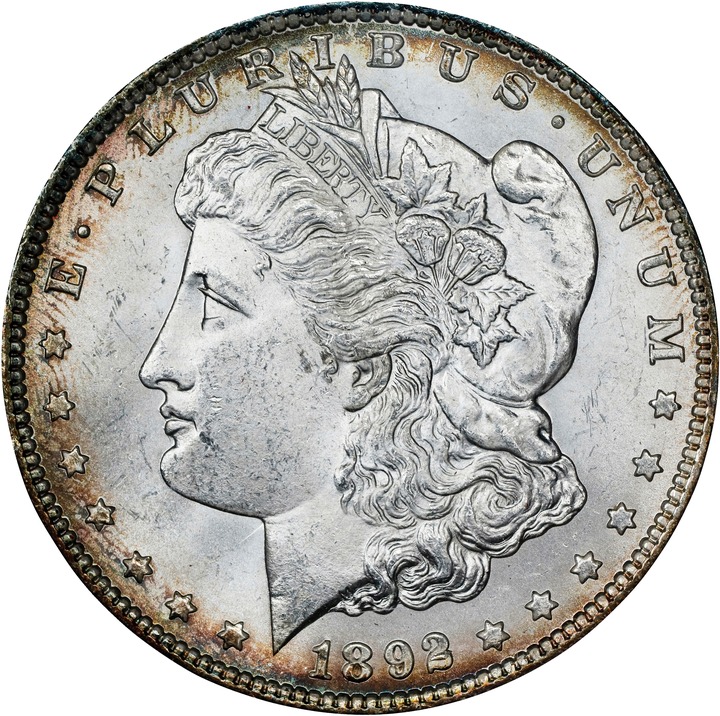 1892-CC $1 VF30 CAC thumbnail 25
