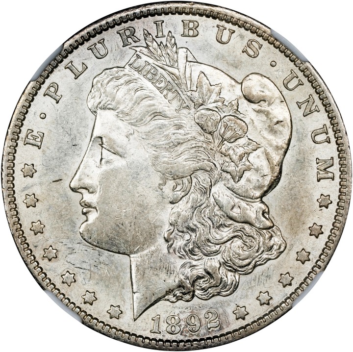 1892-S $1 XF40 CAC thumbnail 23