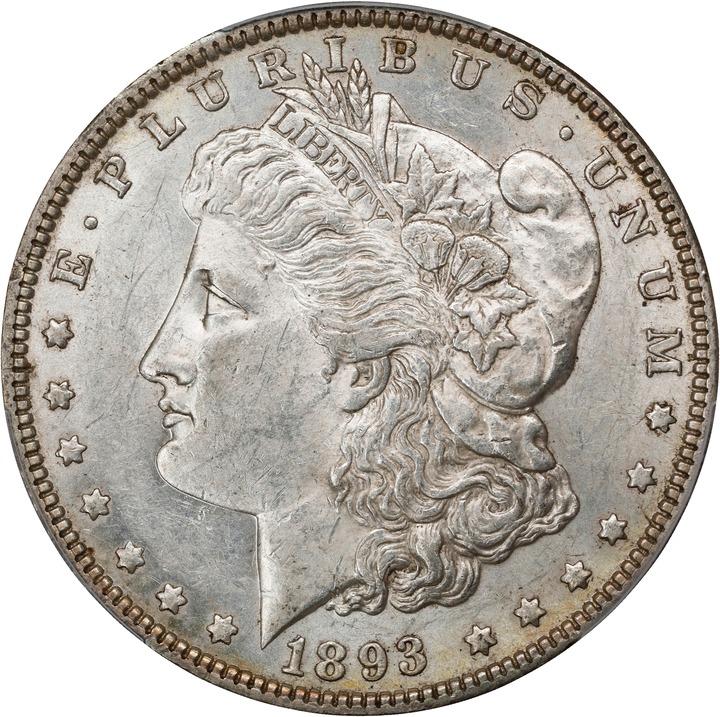 1893 $1 MS66 thumbnail 15