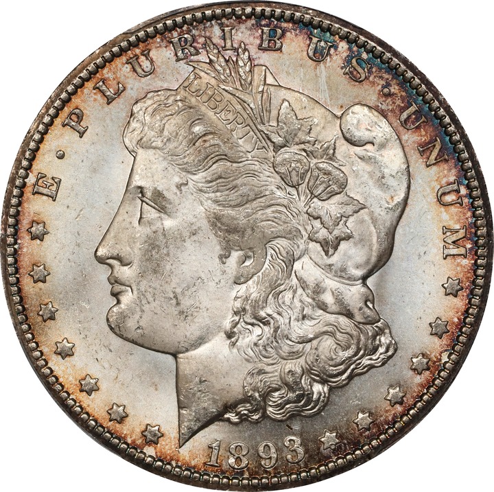 1893-CC $1  Doubled 3, Far Date, VAM-4 MS65 CAC thumbnail 24