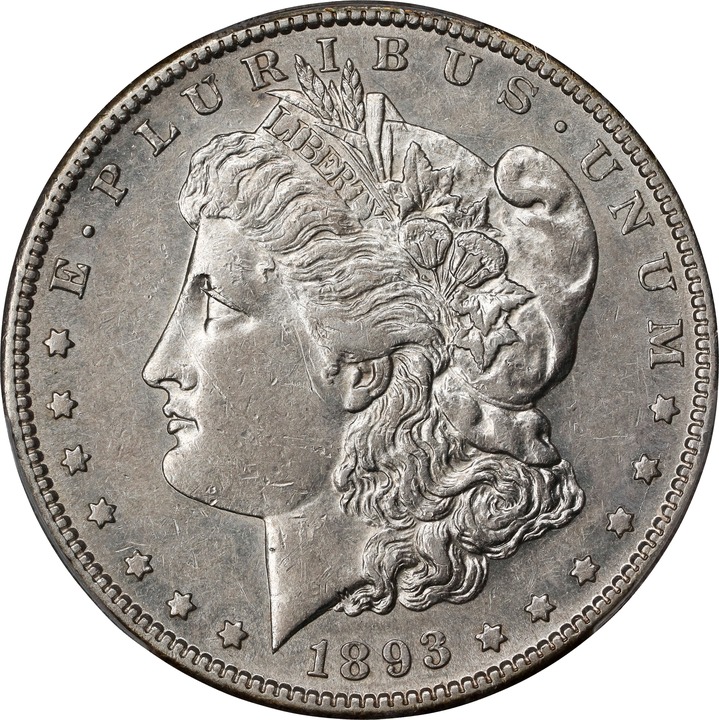 Image for 1893-S $1 XF45 CAC