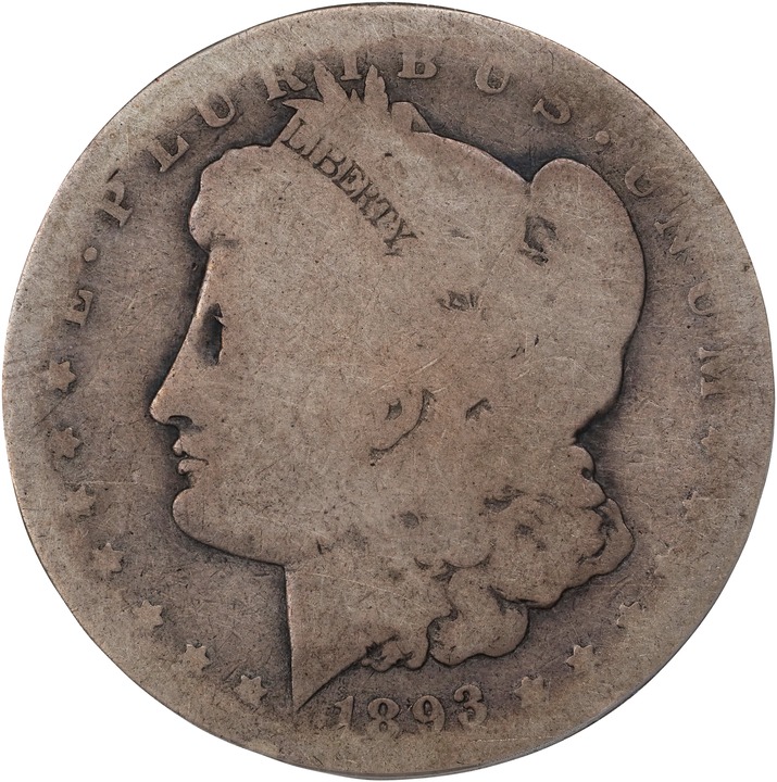 Image for 1893-S $1 AG2