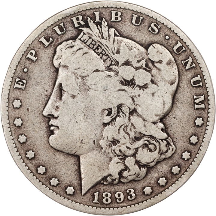 Image for 1893-S $1 VG8