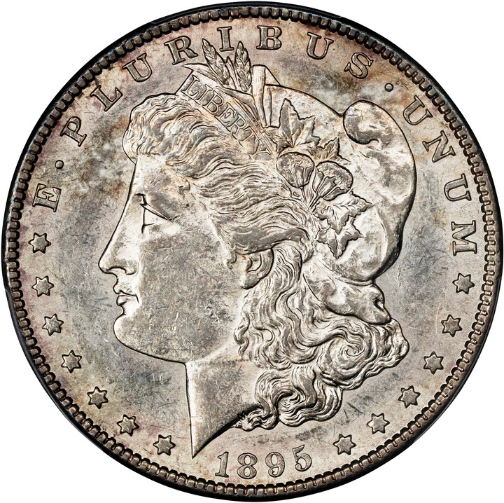 Image for 1895-S $1 AU55