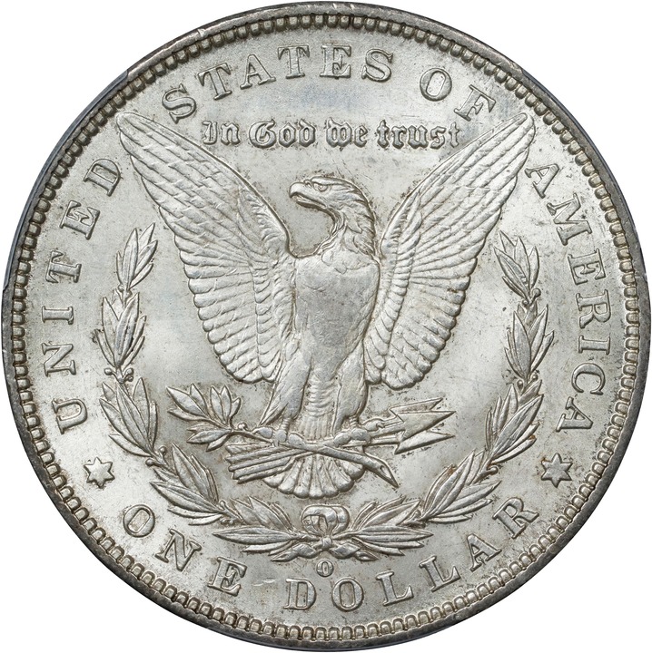 1896-O $1 MS63 CAC thumbnail 2