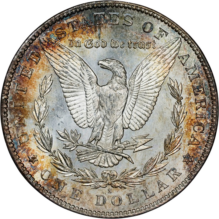 1896-S $1 MS63 thumbnail 2
