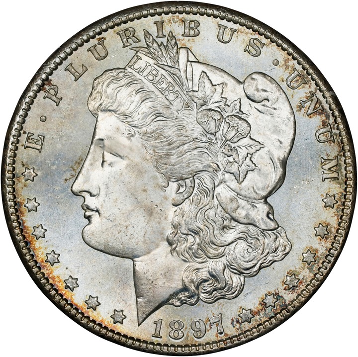 1897-S $1 MS66 thumbnail 5