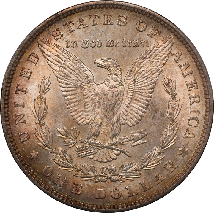 1898 $1 MS65 CAC thumbnail 4