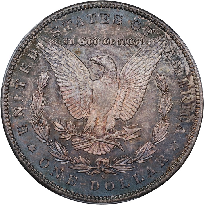 1898-S $1 MS66 CAC thumbnail 2