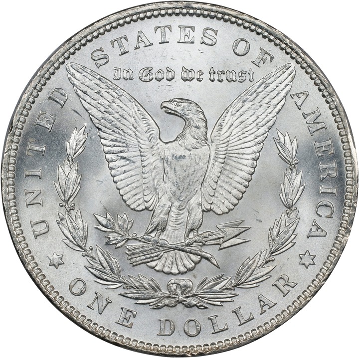 1899 $1 MS67 thumbnail 2