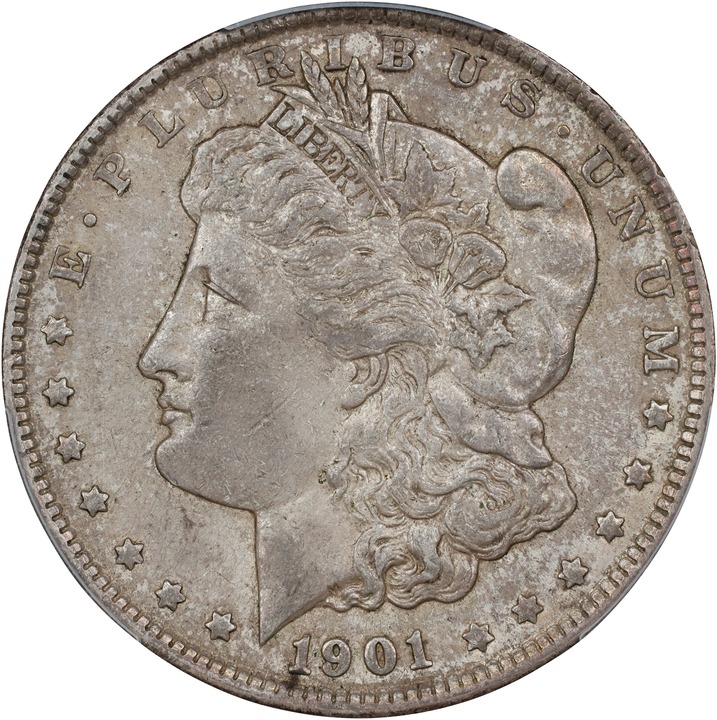 Image for 1901 $1 AU50 CAC