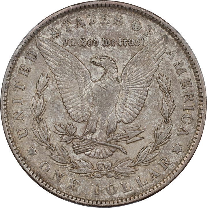 1901 $1 AU50 CAC thumbnail 2