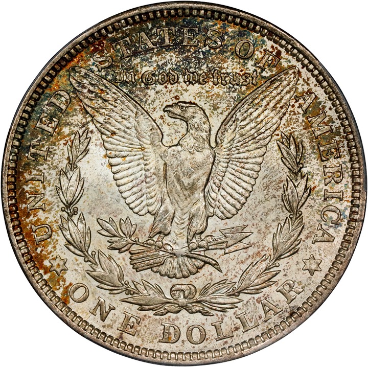 1921 $1  Morgan MS67 thumbnail 2