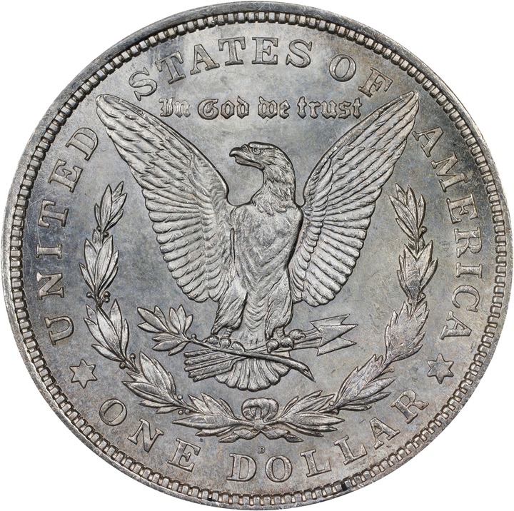 1921-D $1 MS65 CAC thumbnail 2