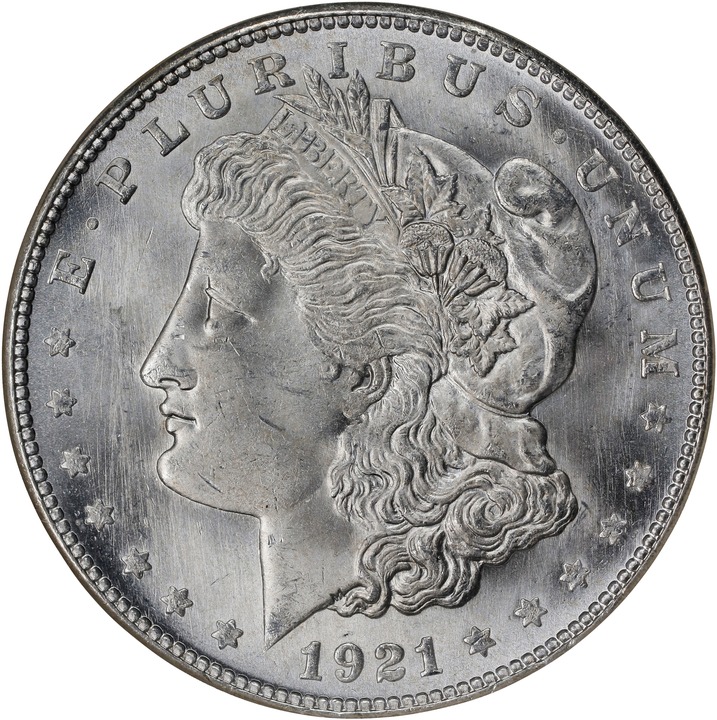 1921-S $1 MS65 CAC thumbnail 3