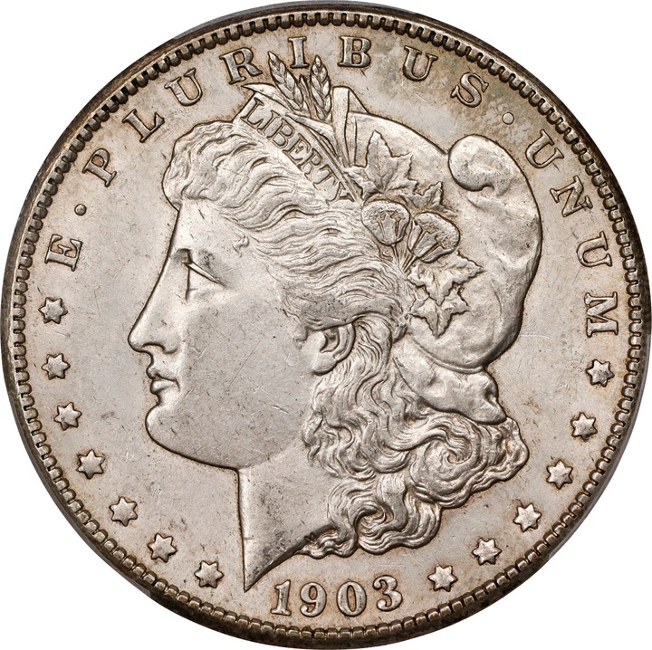 1903-S $1  Micro S AU55 CAC thumbnail 5