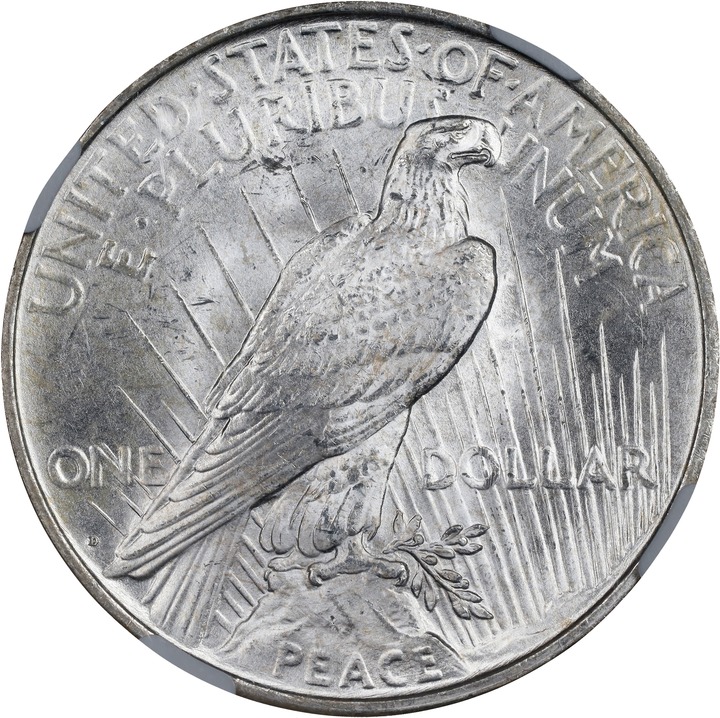 1922-D $1 MS65 thumbnail 2