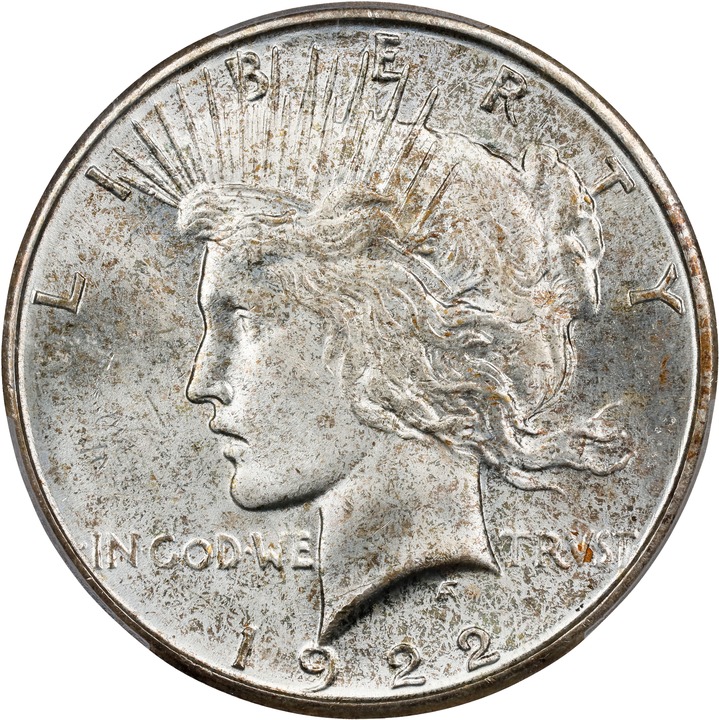 1922-S $1 MS65 CAC thumbnail 3