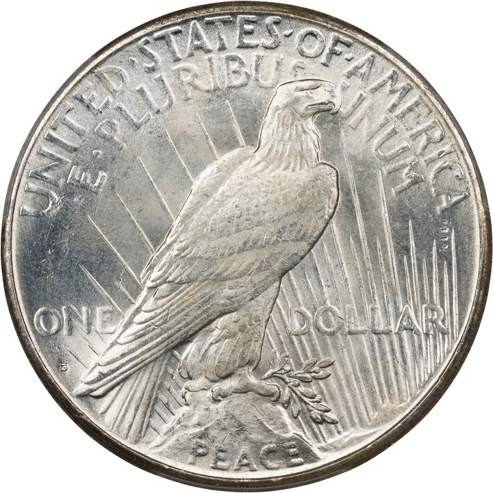 1922-S $1 MS65 CAC thumbnail 4