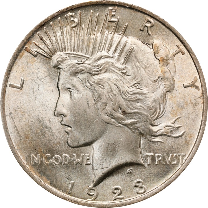 1923 $1 VG8 CAC thumbnail 22
