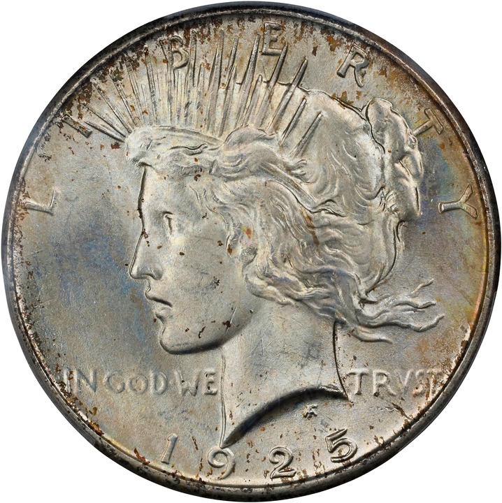 1925 $1 MS66 thumbnail 3