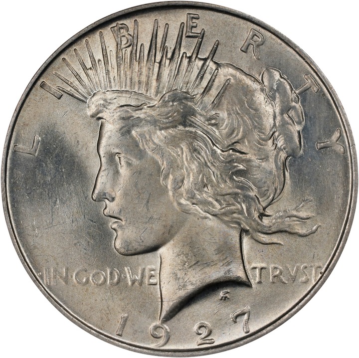 Image for 1927-D $1 MS63 CAC